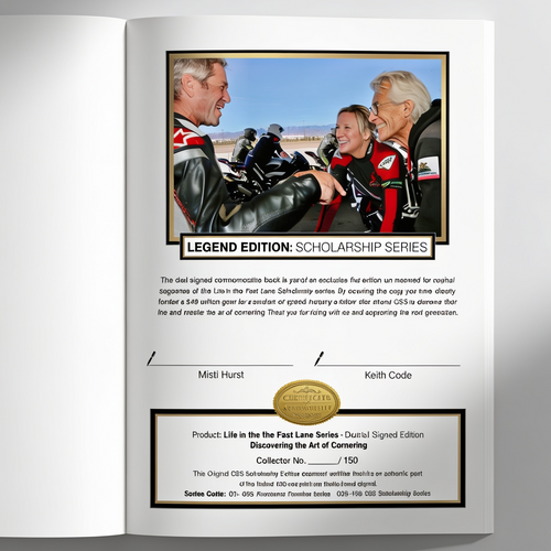 Legend Edition: Scholarship Series — Dual Signed HARDCOVER (Pre-Order)