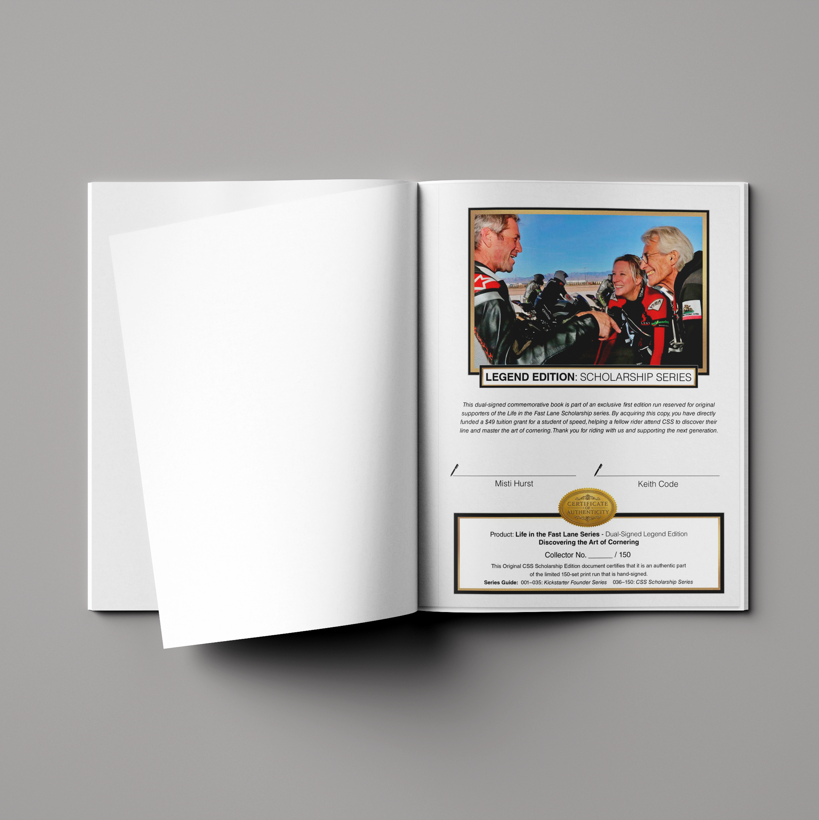 Dual Signed HARDCOVER (Pre-Order)