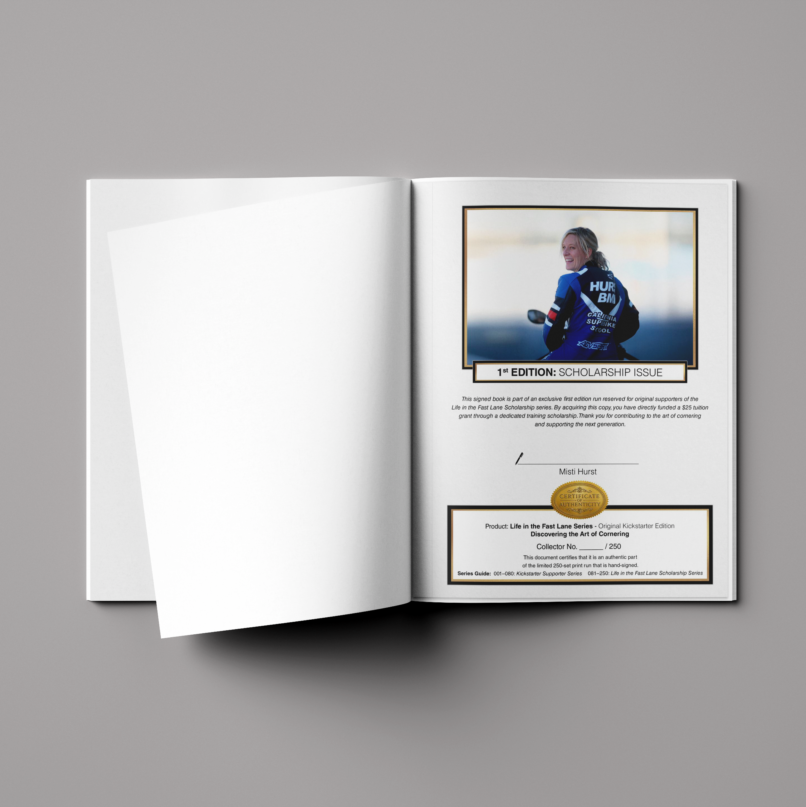 Misti Signed HARDCOVER (Pre-Order)